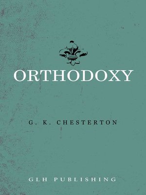cover image of Orthodoxy